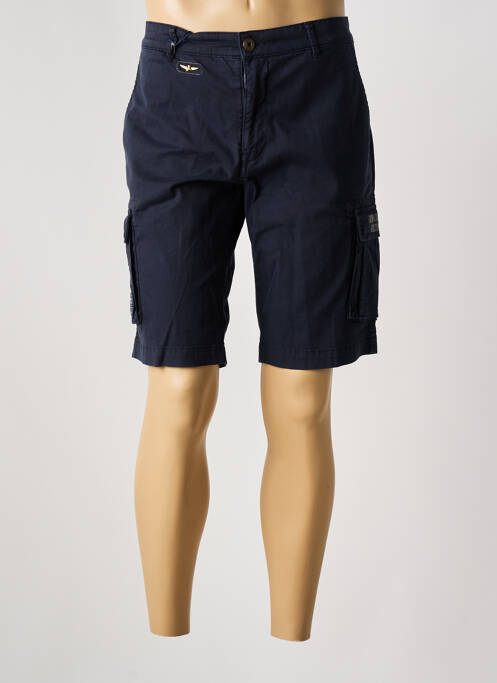 Bermuda bleu AERONAUTICA pour homme