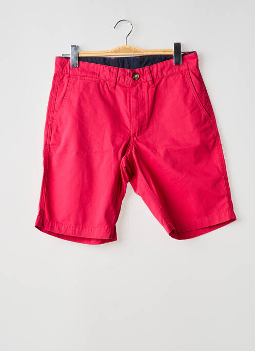 Bermuda rouge EDEN PARK pour homme