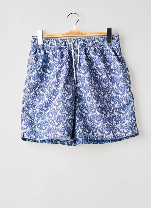 Short de bain bleu HACKETT pour homme