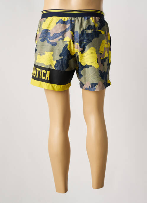 Short de bain vert AERONAUTICA pour homme