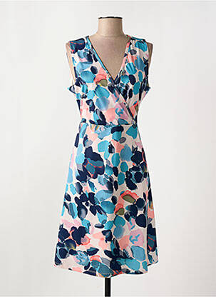 Robe mi-longue sans manche sans manche rose SMASHED LEMON femme