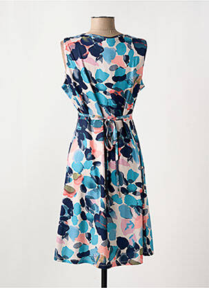 Robe mi-longue sans manche sans manche rose SMASHED LEMON femme
