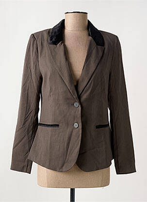 Blazer poches gris LES P'TITES BOMBES femme