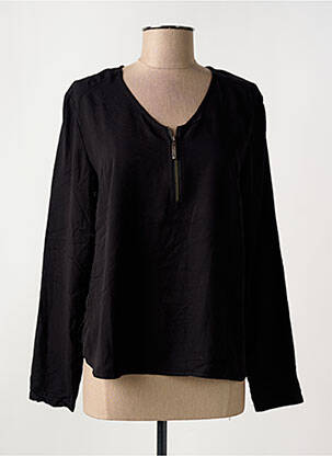 Blouse manches longues manches longues noir LOLA ESPELETA femme