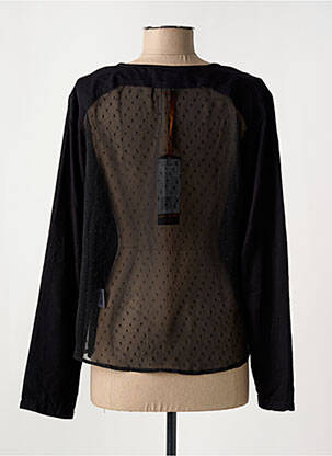 Blouse manches longues manches longues noir LOLA ESPELETA femme
