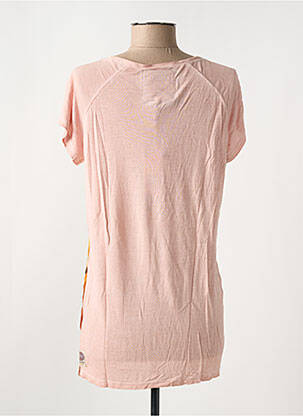 T-shirt imprimé fantaisie manches courtes rose CHIPIE femme