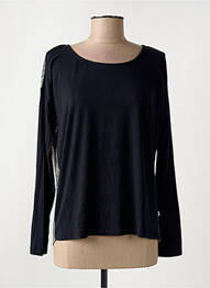 Top stretch manches longues noir LOLA ESPELETA femme