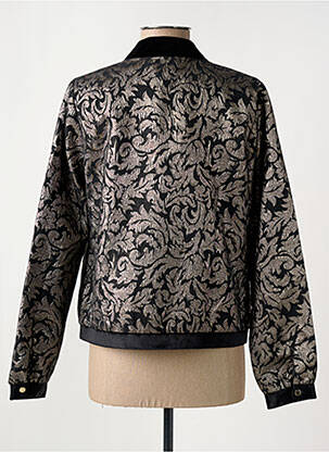 Blouson col v noir LES P'TITES BOMBES femme