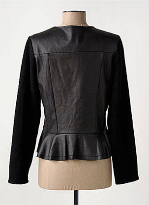 Veste chic fermeture boutonnée sur le devant noir COTTON BROTHERS femme