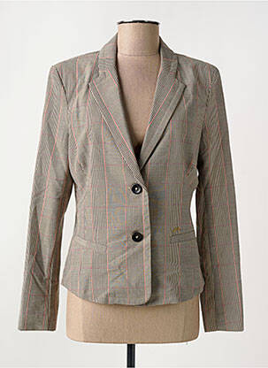Blazer poches beige YES.ZEE femme
