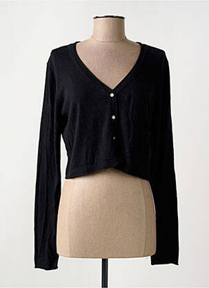 Gilet manches longues noir LOLA ESPELETA femme