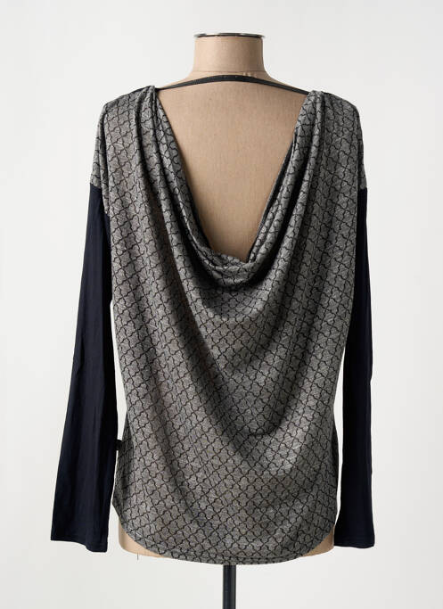 Top stretch manches longues noir LOLA ESPELETA femme
