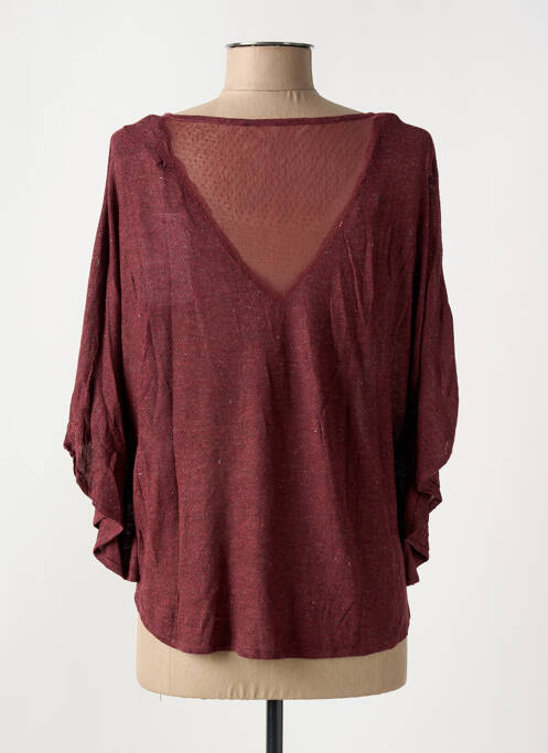 Pull stretch manches 3/4 rose LES P'TITES BOMBES femme