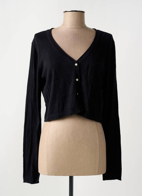 Gilet manches longues noir LOLA ESPELETA femme