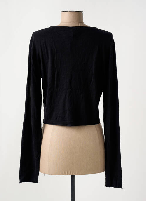 Gilet manches longues noir LOLA ESPELETA femme