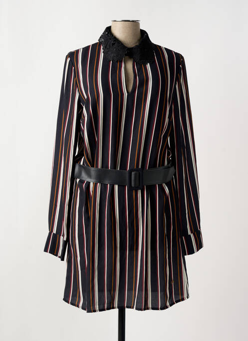 Robe courte noir YES.ZEE femme