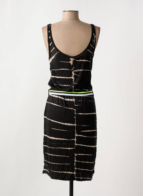 Robe mi-longue noir KAPORAL femme