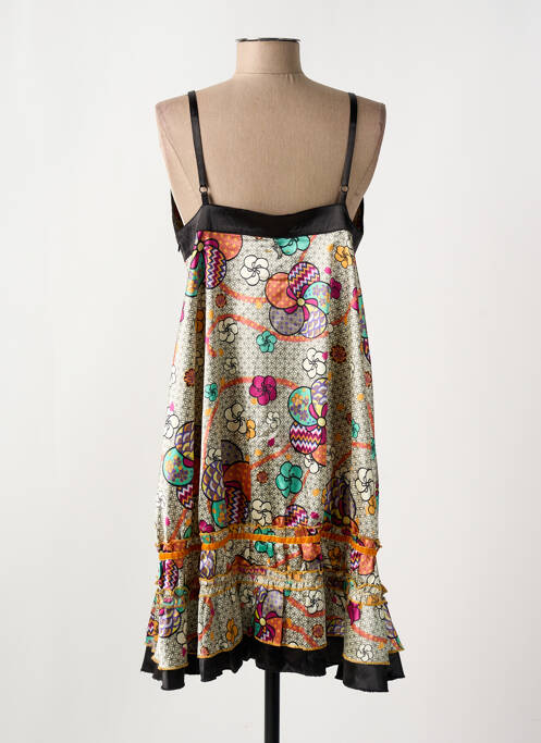 Robe mi-longue noir LOLA ESPELETA femme