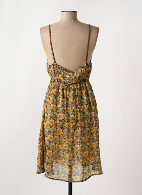 Robe mi-longue orange MOLLY BRACKEN femme