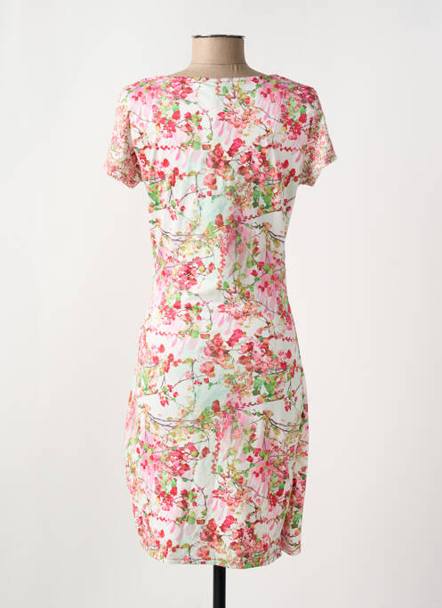 Robe mi-longue rose SMASH WEAR femme