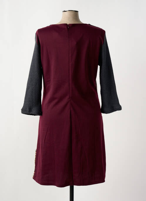 Robe mi-longue rouge SMASH WEAR femme