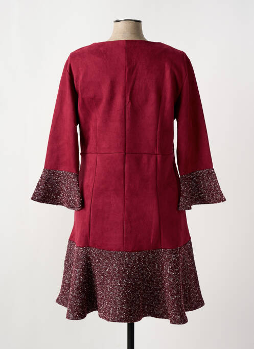 Robe mi-longue rouge SMASH WEAR femme