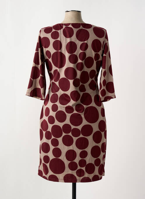 Robe mi-longue rouge SMASHED LEMON femme