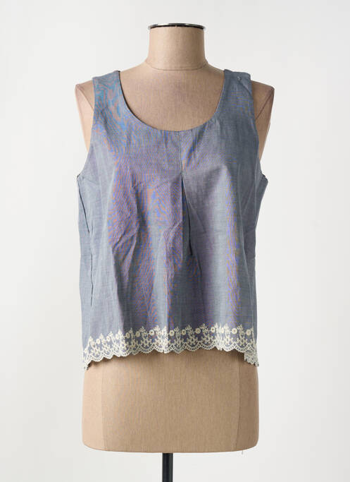 Top bleu YES.ZEE femme