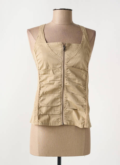 Top marron LOLA ESPELETA femme