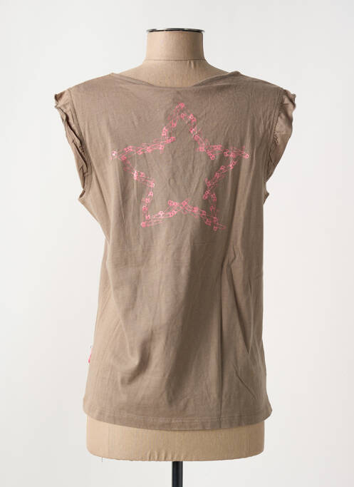 T-shirt marron LOLA ESPELETA femme