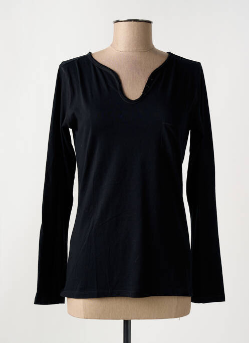 T-shirt noir KAPORAL femme