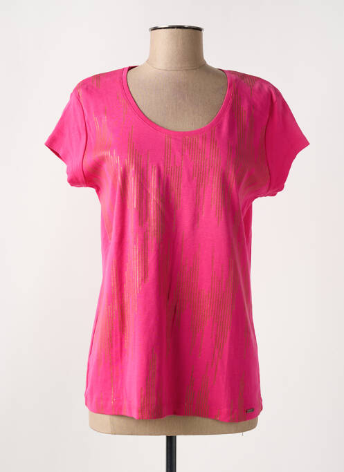 T-shirt rose FELINO femme