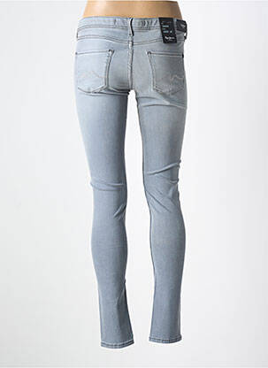Jeans coupe slim stretch gris PEPE JEANS fille