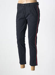 Pantalon 7/8 stretch taille normale bleu KAPORAL femme