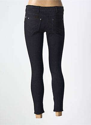 Jeans coupe slim stretch taille normale noir LEGZSKIN femme