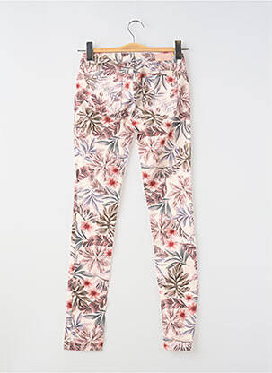 Pantalon slim tissage popeline rose KAPORAL fille