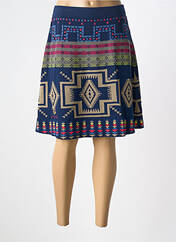 Jupe mi-longue bleu DESIGUAL pour femme seconde vue