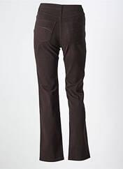 Pantalon droit marron OBER pour femme seconde vue