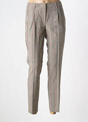 Pantalon slim marron YES.ZEE pour femme seconde vue