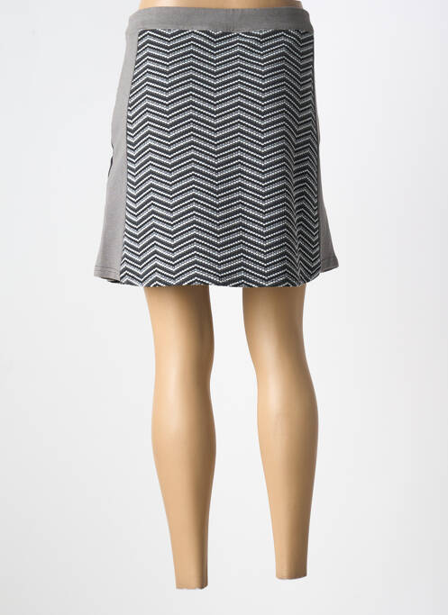 Jupe courte gris SMASH! pour femme