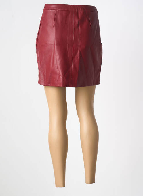 Jupe courte rouge KAPORAL pour femme