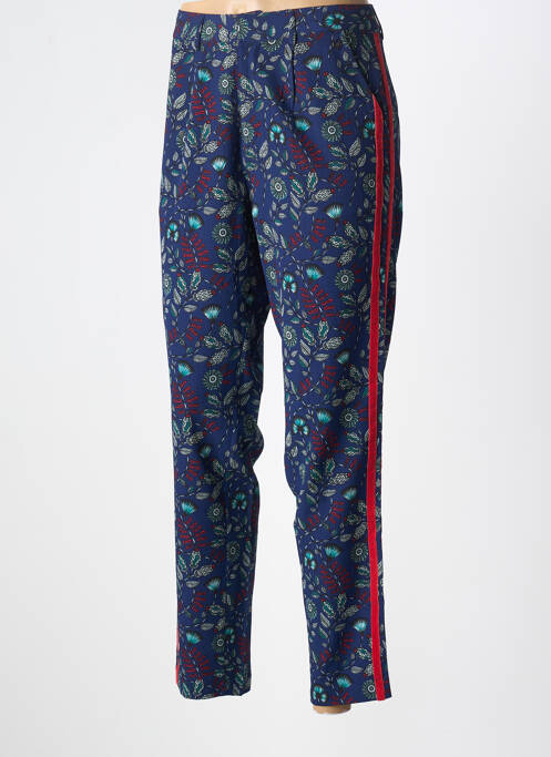 Pantalon droit bleu KAPORAL pour femme