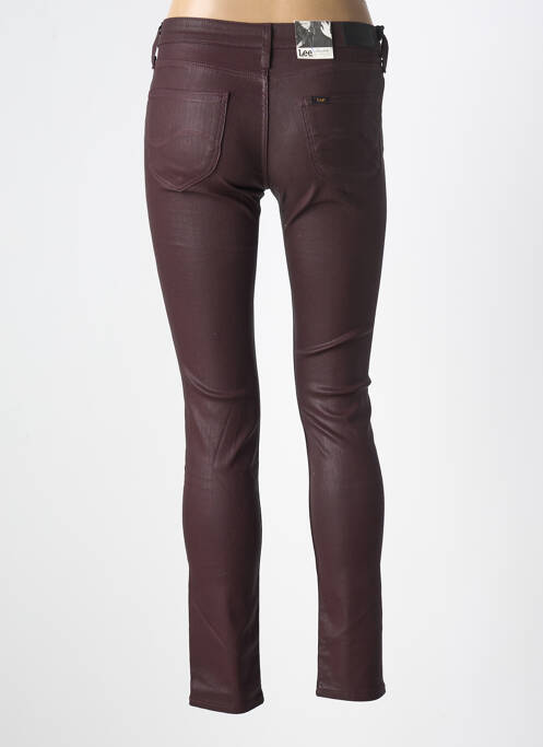 Pantalon slim violet LEE femme