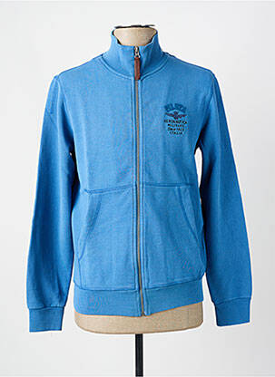 Veste casual resserrée sur le bas bleu AERONAUTICA homme
