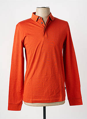 Polo manches longues manches longues orange HUGO BOSS homme