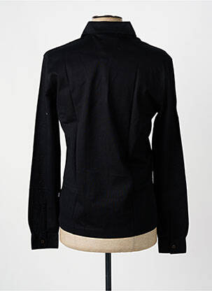 Polo manches longues manches longues noir HUGO BOSS homme