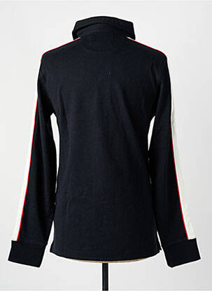Polo manches longues manches longues noir EDEN PARK homme
