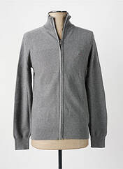 Gilet manches longues gris EDEN PARK pour homme seconde vue