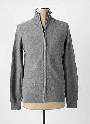 Gilet manches longues gris EDEN PARK pour homme