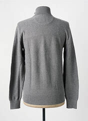 Gilet manches longues gris EDEN PARK pour homme seconde vue